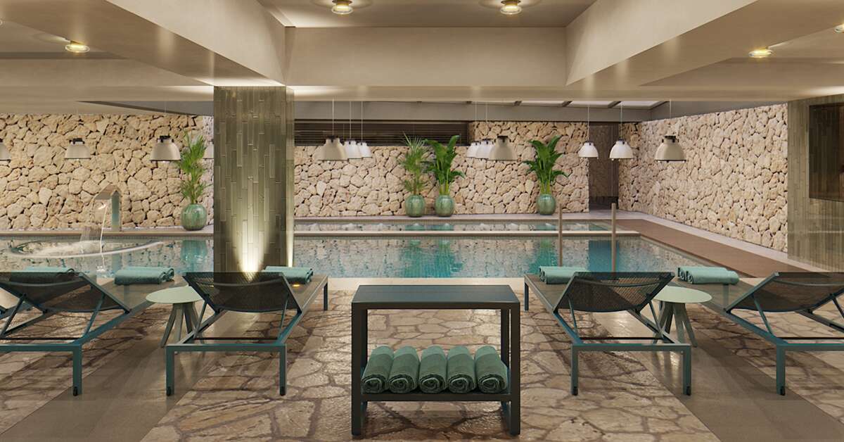 Ein Foto von den Einrichtungen im Hotel El Vicenc De La Mar