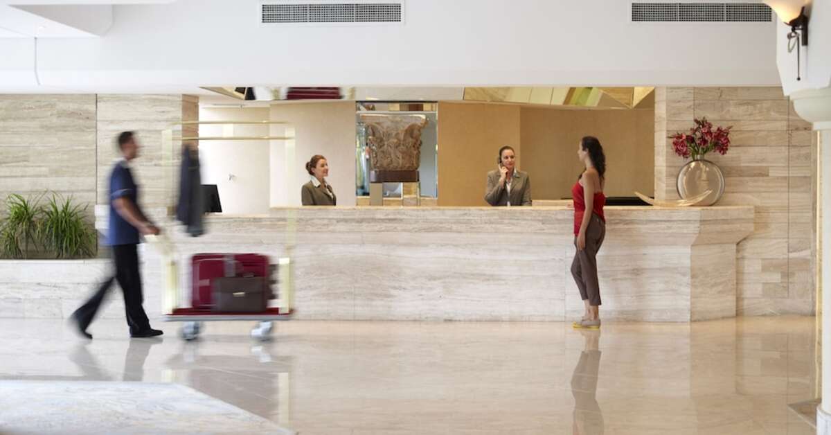 Ein Foto vom Innenbereich im Esperos Palace Resort