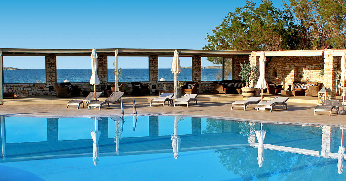 Een foto van het zwembad bij Saint Andrea Resort