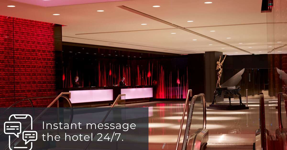 Een foto van het interieur van Park Plaza Westminster Bridge