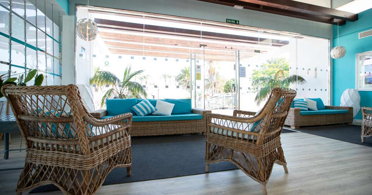 Een foto van het interieur van Appartementen Fuentepark