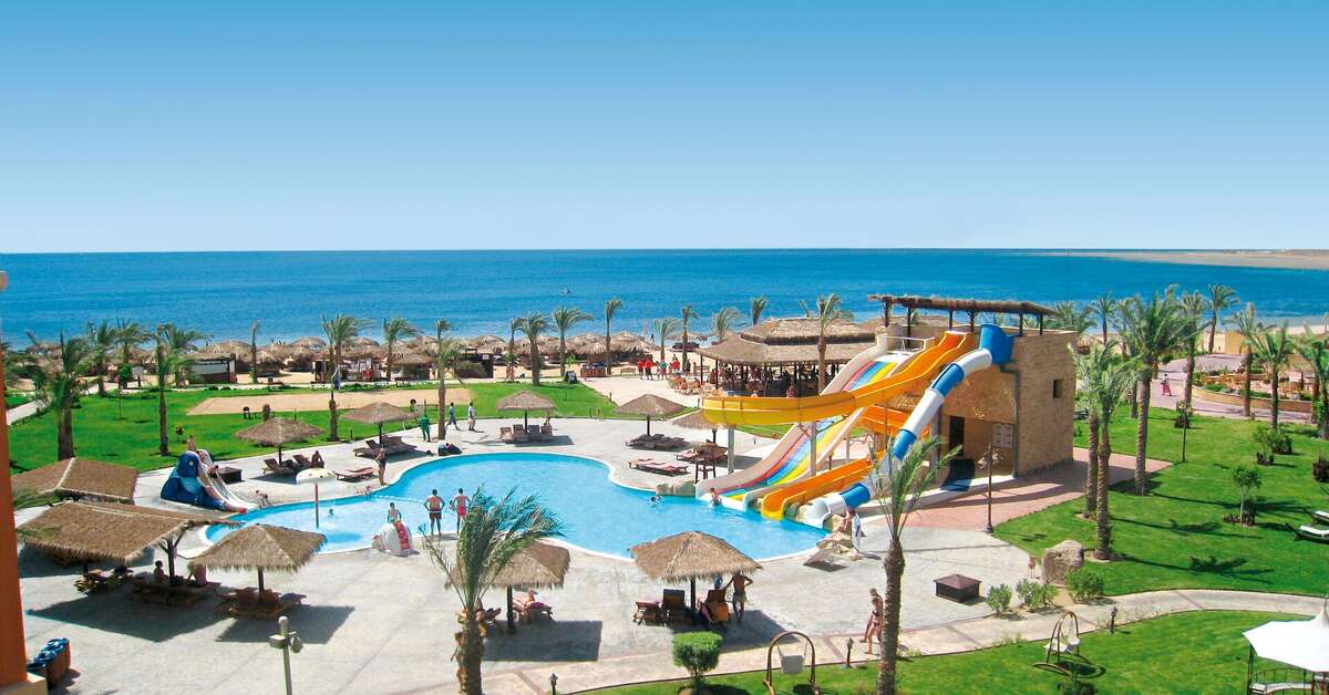 Ein Foto vom Pool im Caribbean World Soma Bay