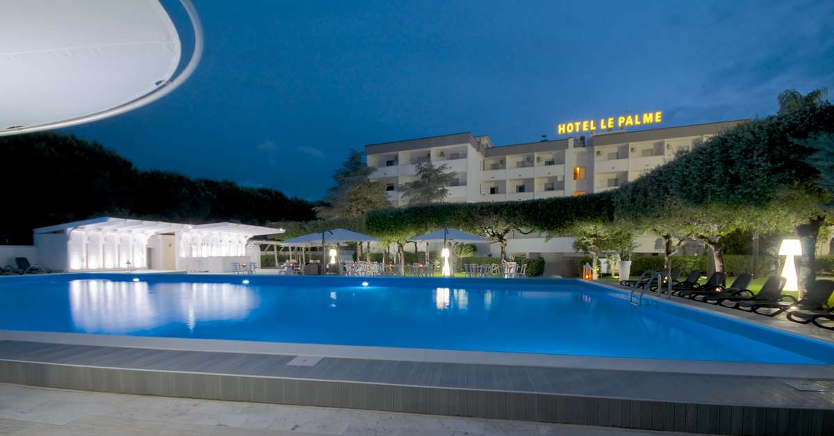 Een foto van het zwembad bij Hotel Le Palme Paestum