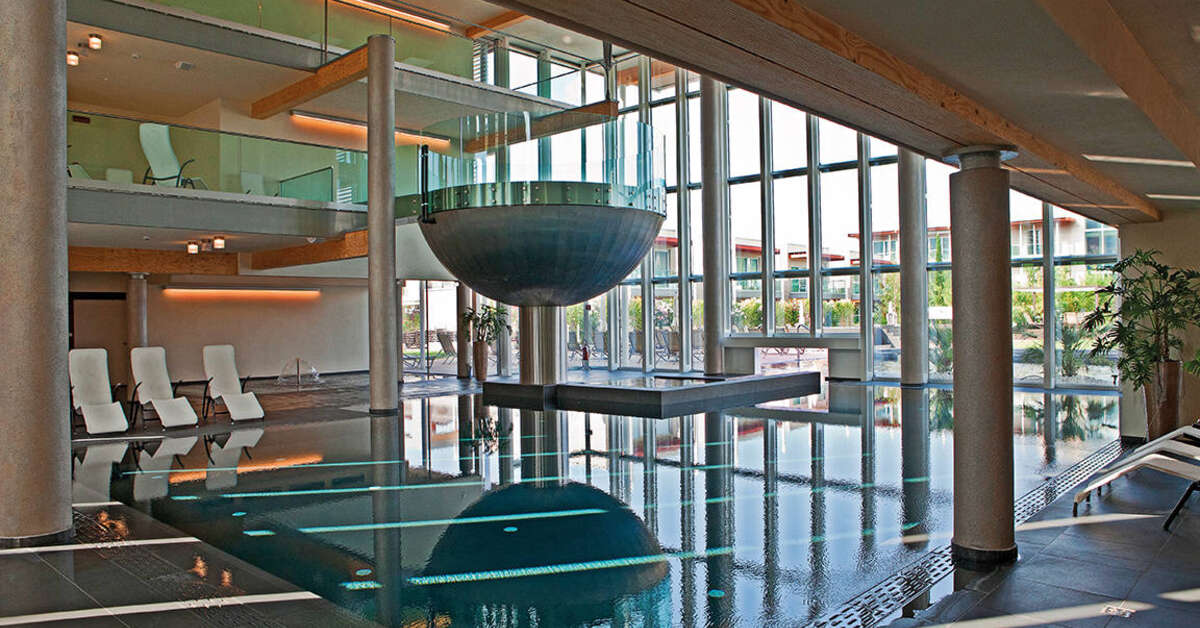 Een foto van de faciliteiten bij Aqualux Hotel Spa Suite & Terme