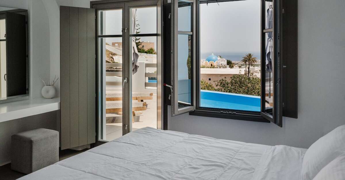 Een foto van Amphitrite Suites Santorini