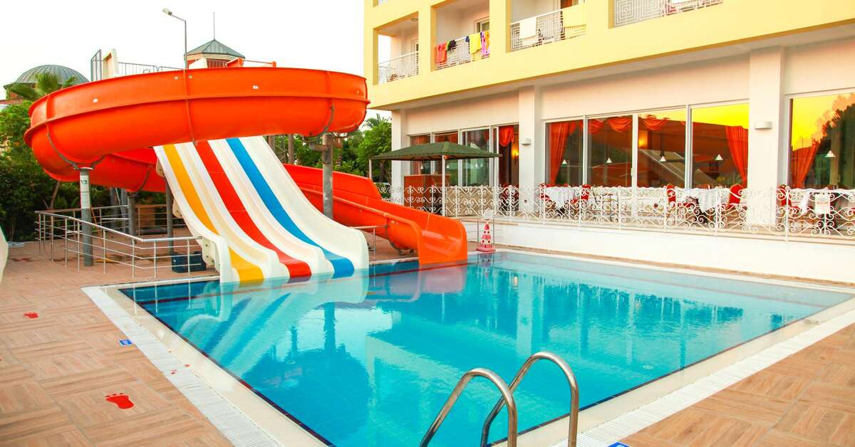 Ein Foto vom Pool im Pine House Hotel