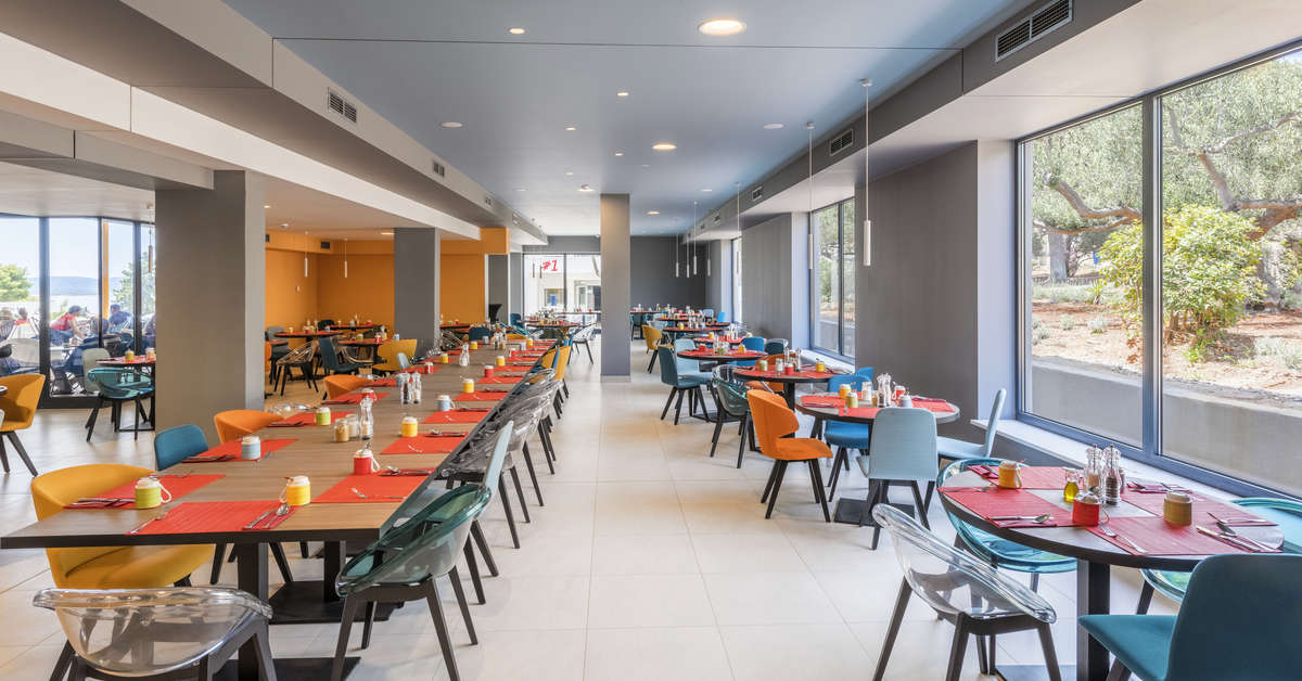 Een foto van de faciliteiten bij Pharos Hvar Bayhill Hotel