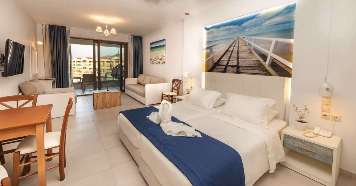 Een foto van Aparthotel Robolla Beach