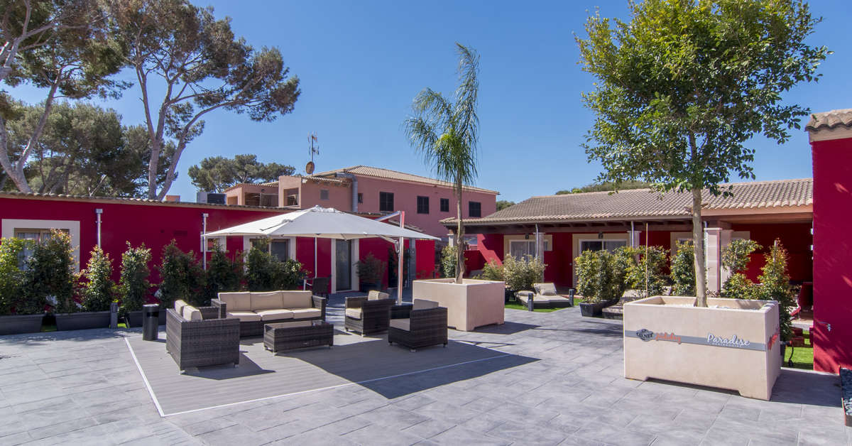 Een foto van het terras bij Holiday Paradise Residencial