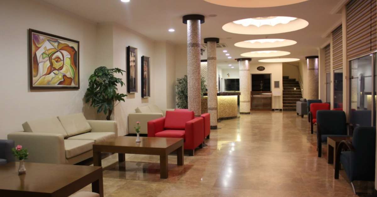 Een foto van het interieur van Arbatt Marmaris Hotel