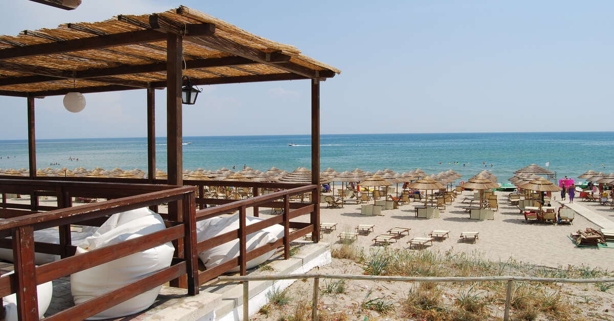 Een foto van het strand bij I Turchesi Club Village