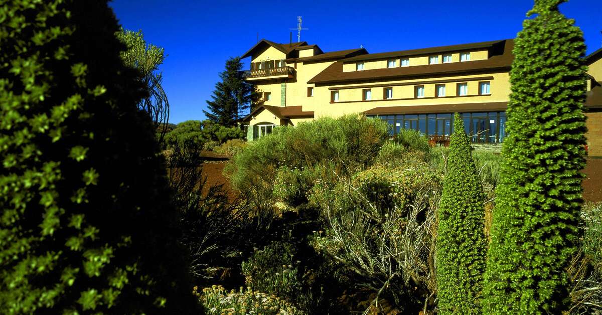 Een foto van de buitenkant van Parador de Las Canadas del Teide