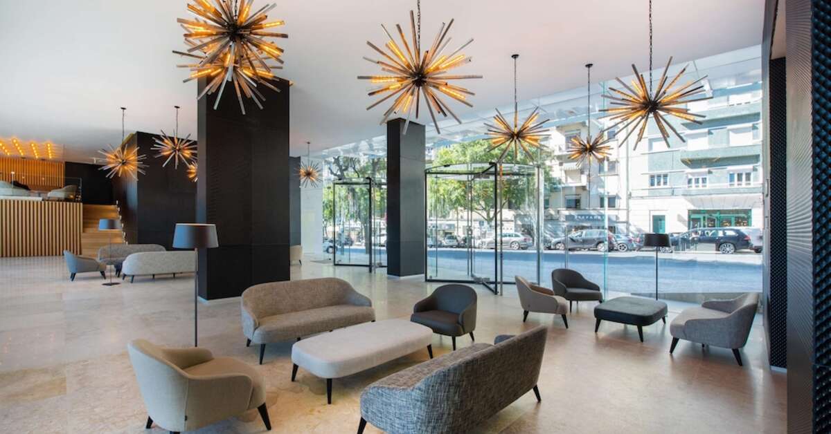 Een foto van de buitenkant van Iberostar Selection Lisboa