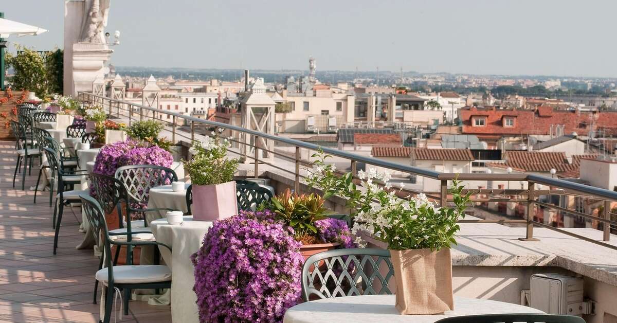 Een foto van Rome Marriott Grand Hotel Flora