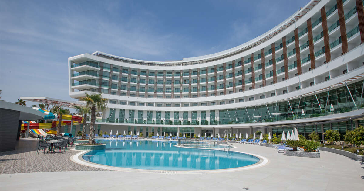 Ein Foto vom Pool im Xoria Deluxe Hotel