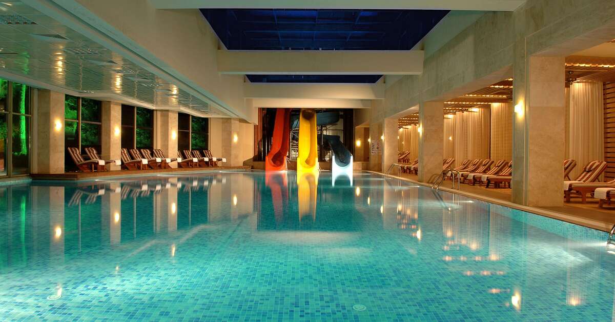 Een foto van het zwembad bij Rixos Premium Belek