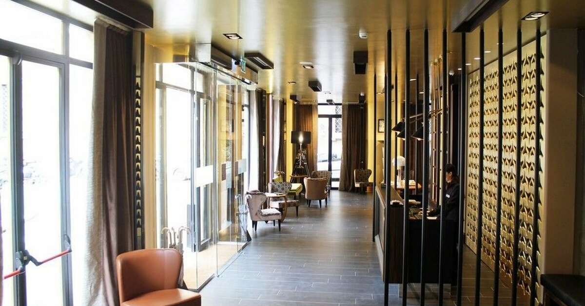 Een foto van het interieur van Palazzo Navona Hotel