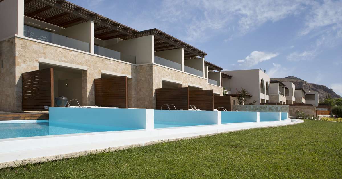 Een foto van het zwembad bij AquaGrand Exclusive Deluxe Resort