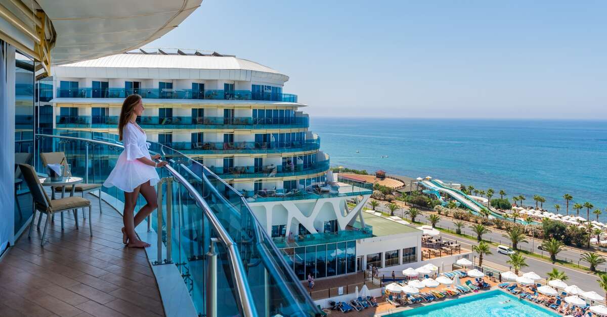 Een foto van een overzicht van Vikingen Infinity Resort & Spa