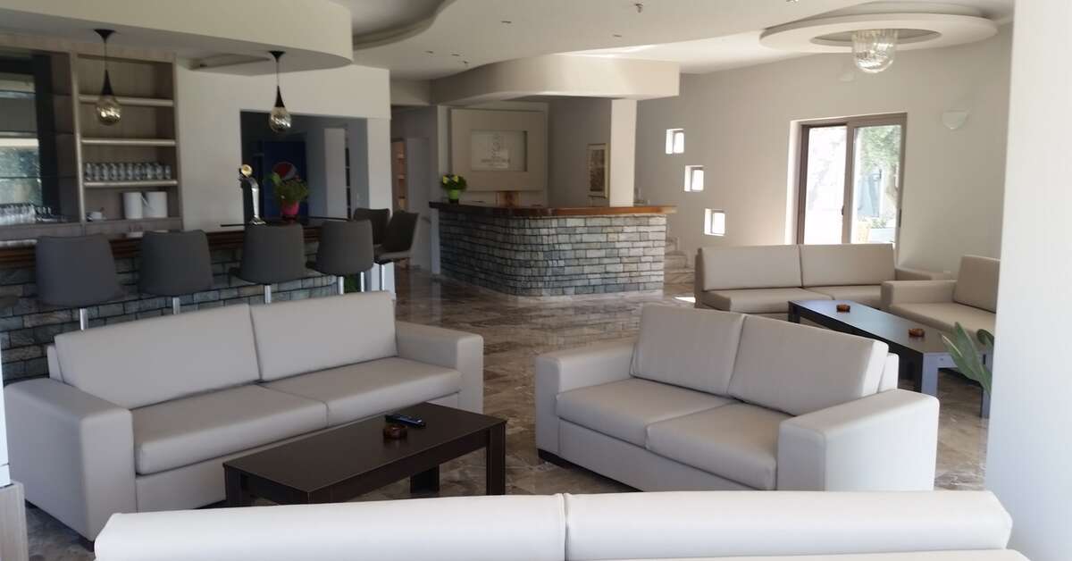 Een foto van het interieur van Saint George Resort Archangelos