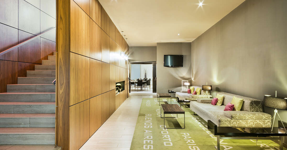 Ein Foto vom Innenbereich im Hotel Barcelona Condal Mar Affiliated by Melia
