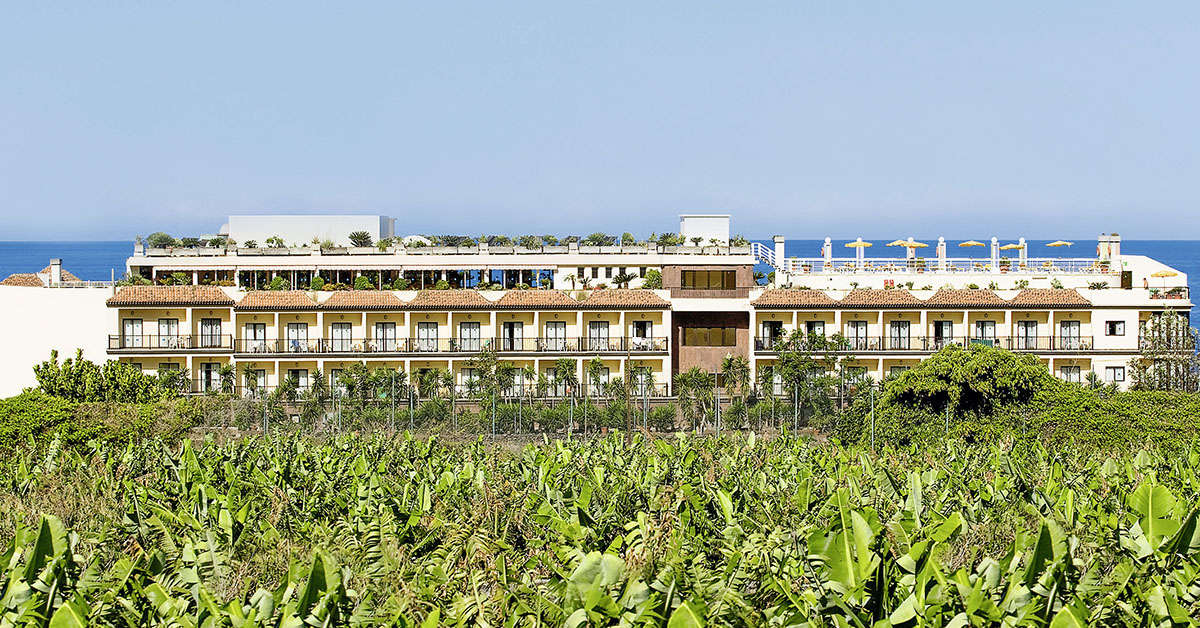 Een foto van de buitenkant van Hotel Gran Rey