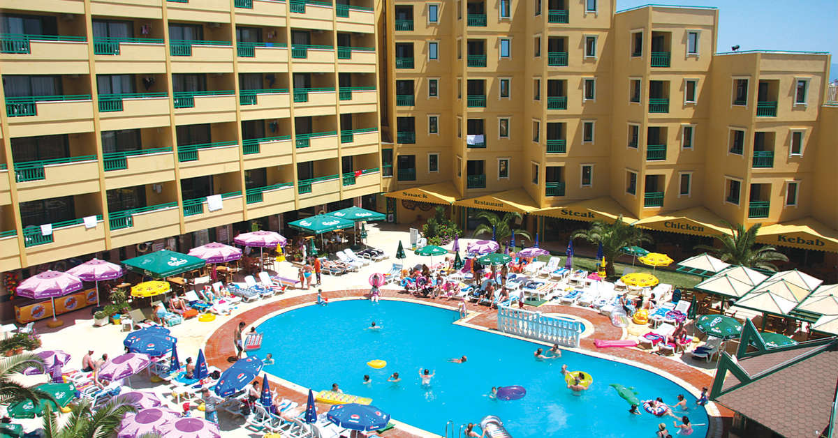 Een foto van een overzicht van Hotel Esra Family Suite