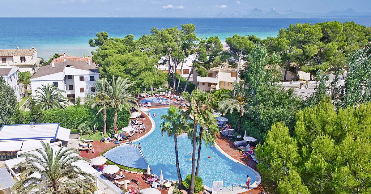 Ein Foto vom Pool im Hotel Ivory Playa