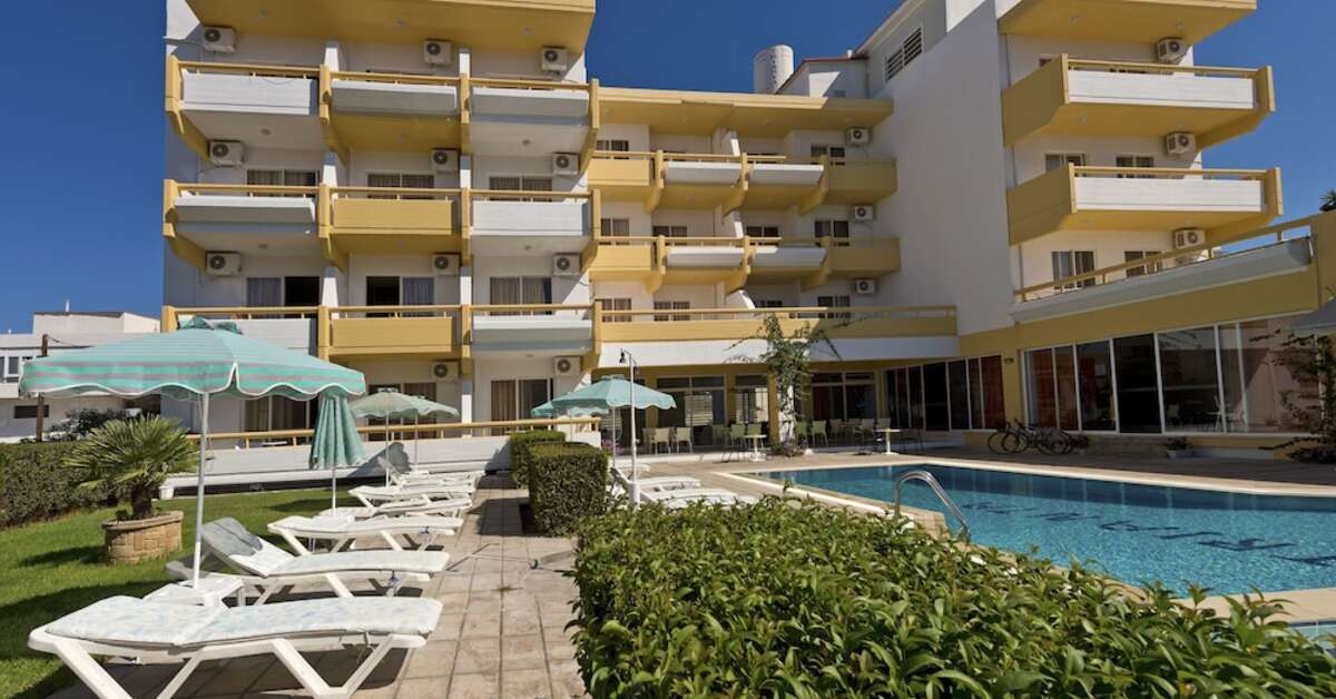 Een foto van het zwembad bij Appartementen Trianta