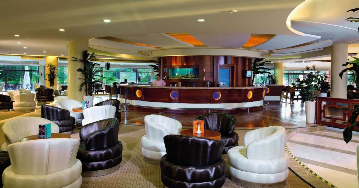 Een foto van het interieur van Sueno Hotels Beach Side