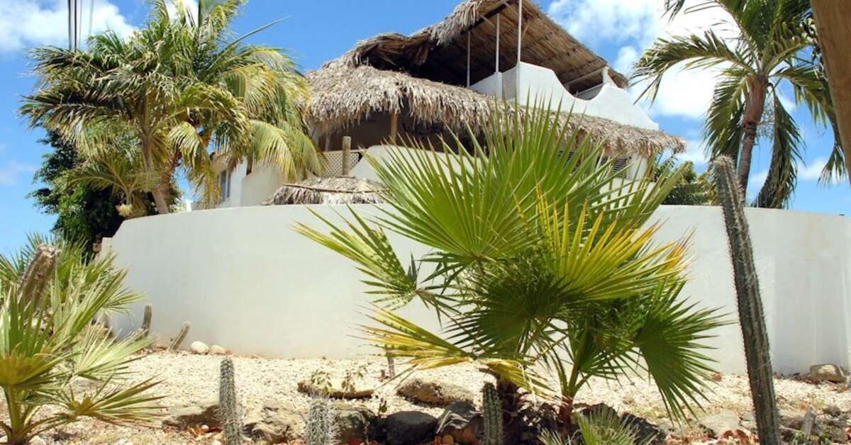 Een foto van de buitenkant van BnB Bonaire