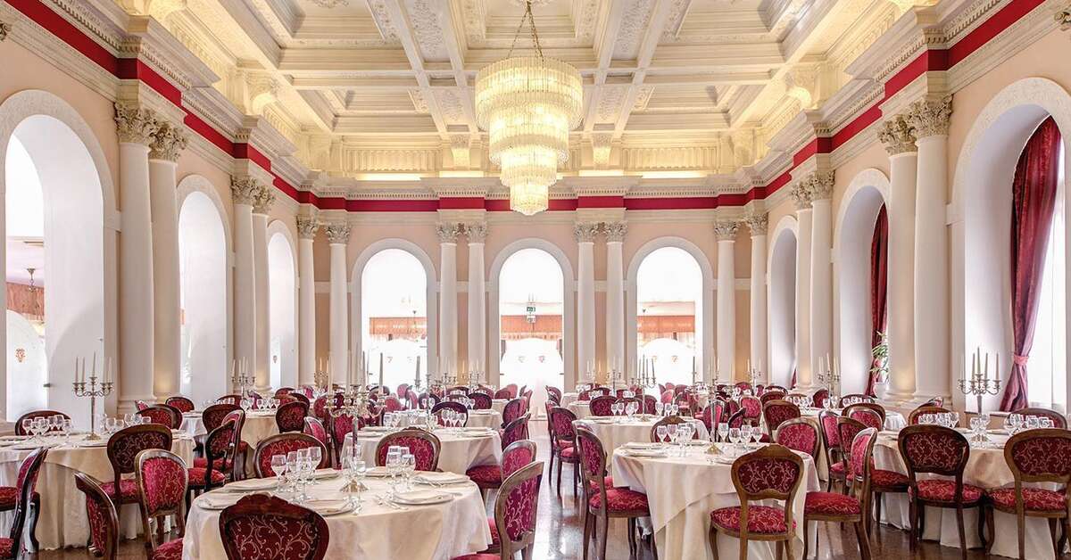 Een foto van de faciliteiten bij Grand Hotel Villa Politi