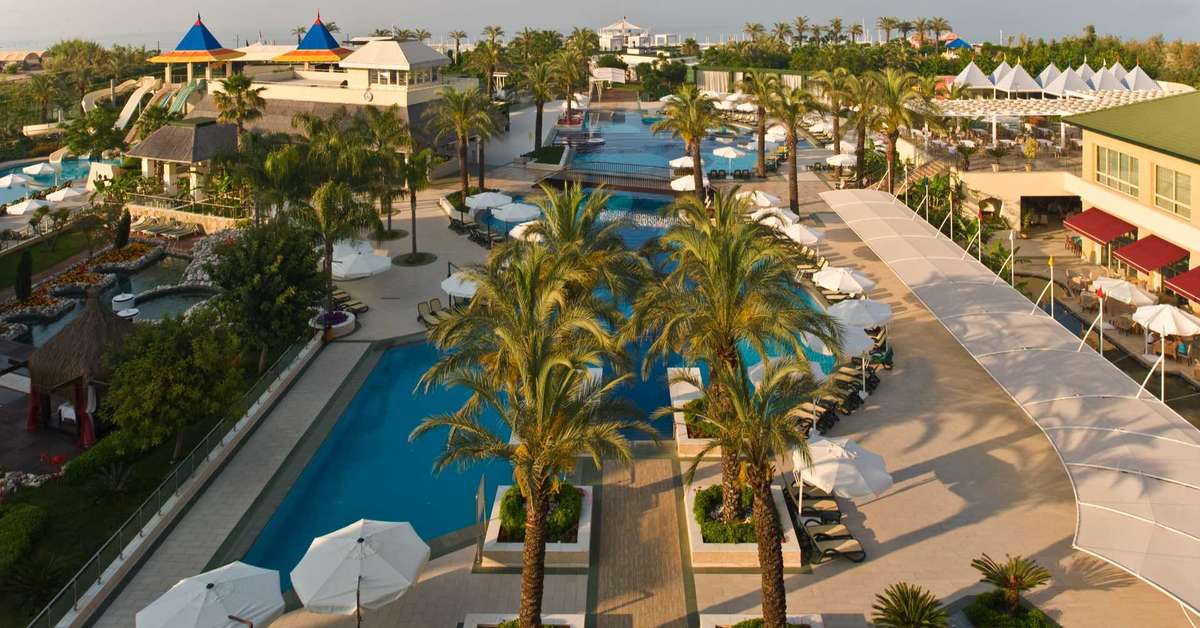 Ein Foto vom Pool im Dobedan Exclusive Hotel & Spa