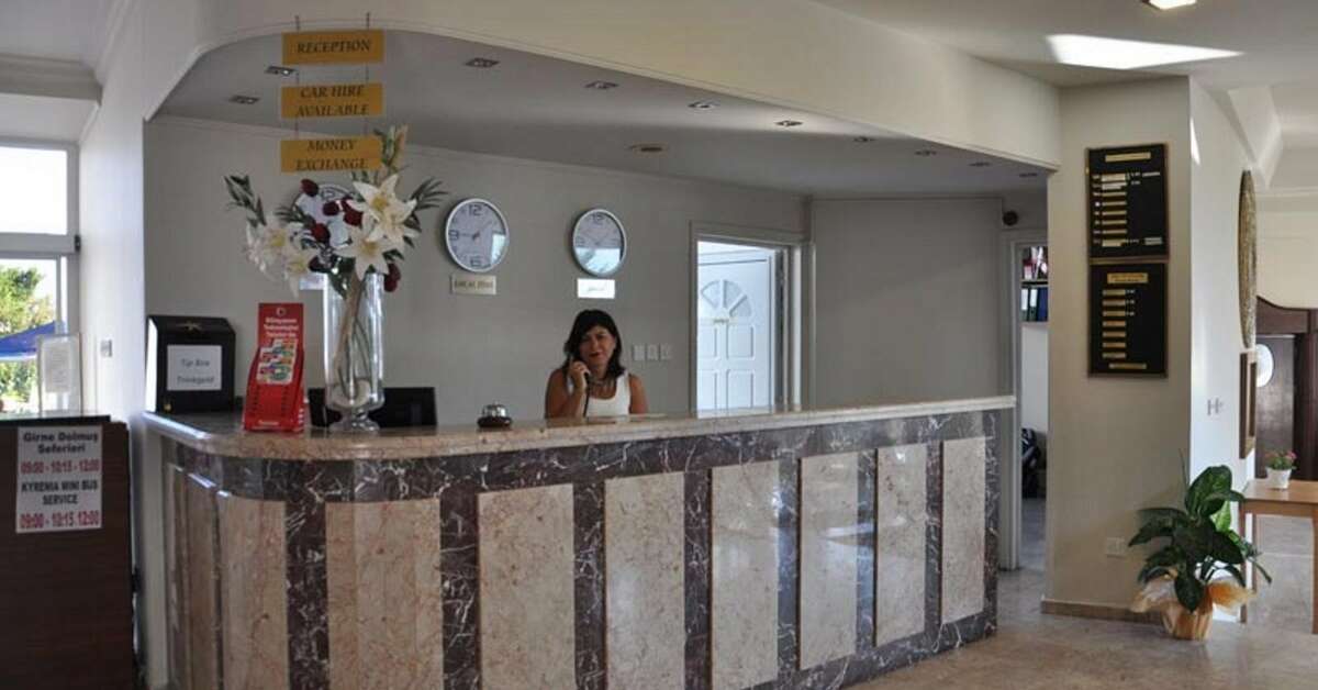Een foto van het interieur van Hotel Sempati