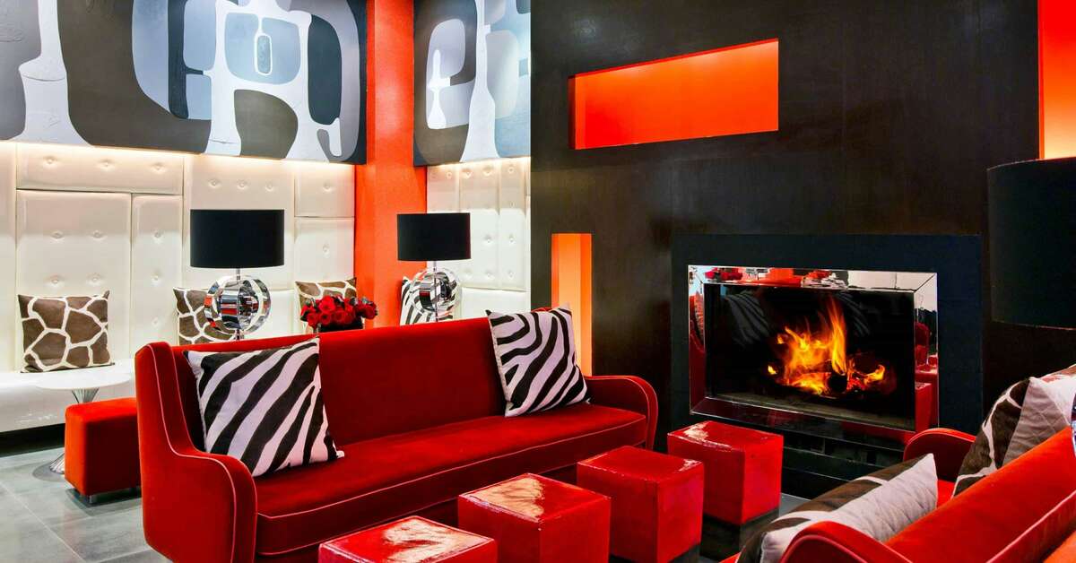 Een foto van het interieur van Ameritania Hotel