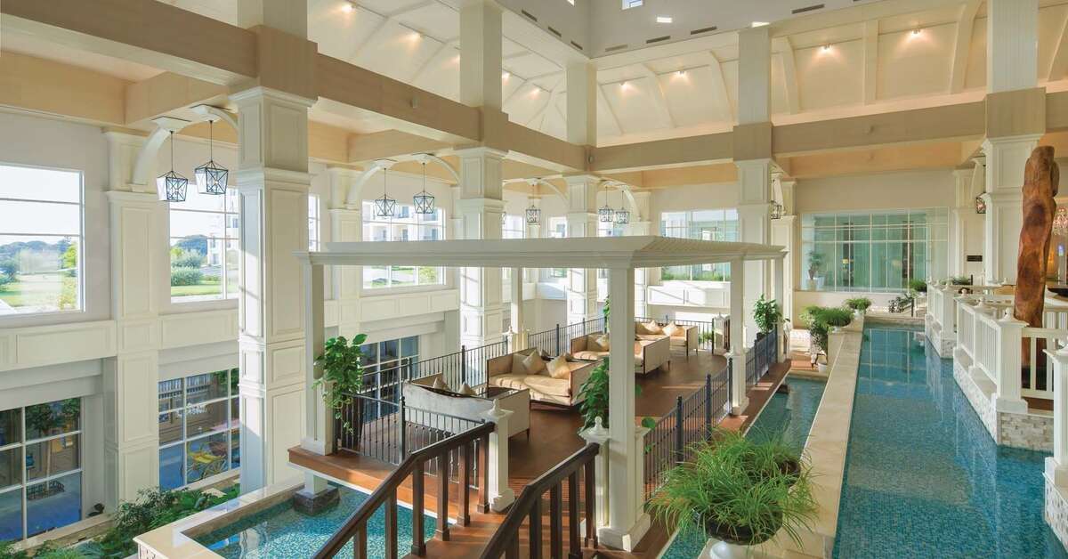 Een foto van het interieur van Titanic Deluxe Golf Belek