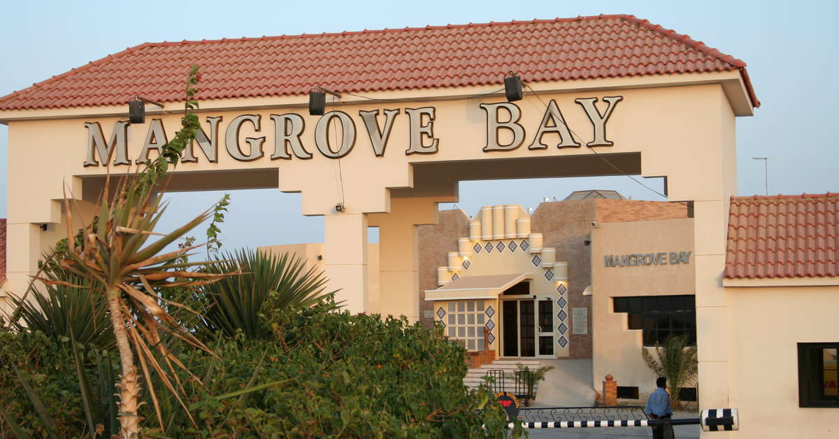 Een foto van de buitenkant van Mangrove Bay Resort