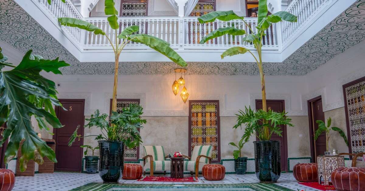 Ein Foto Riad les Palmiers de la Medina