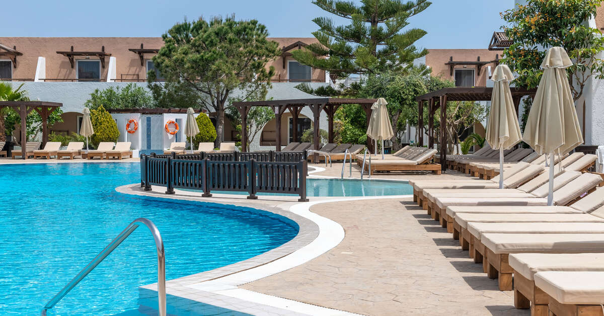 Een foto van het zwembad bij Gaia Village Hotel