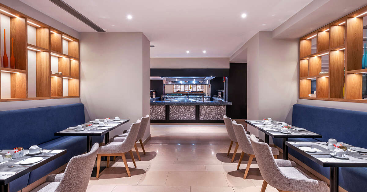 Een foto van de faciliteiten bij Mitsis Rodos Village Beach Hotel
