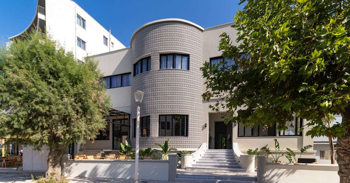 Ein Foto von der Außenansicht des Naillac Boutique Hotel