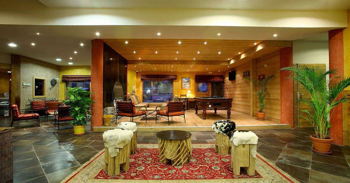 Een foto van het interieur van Cime des Arcs Residence