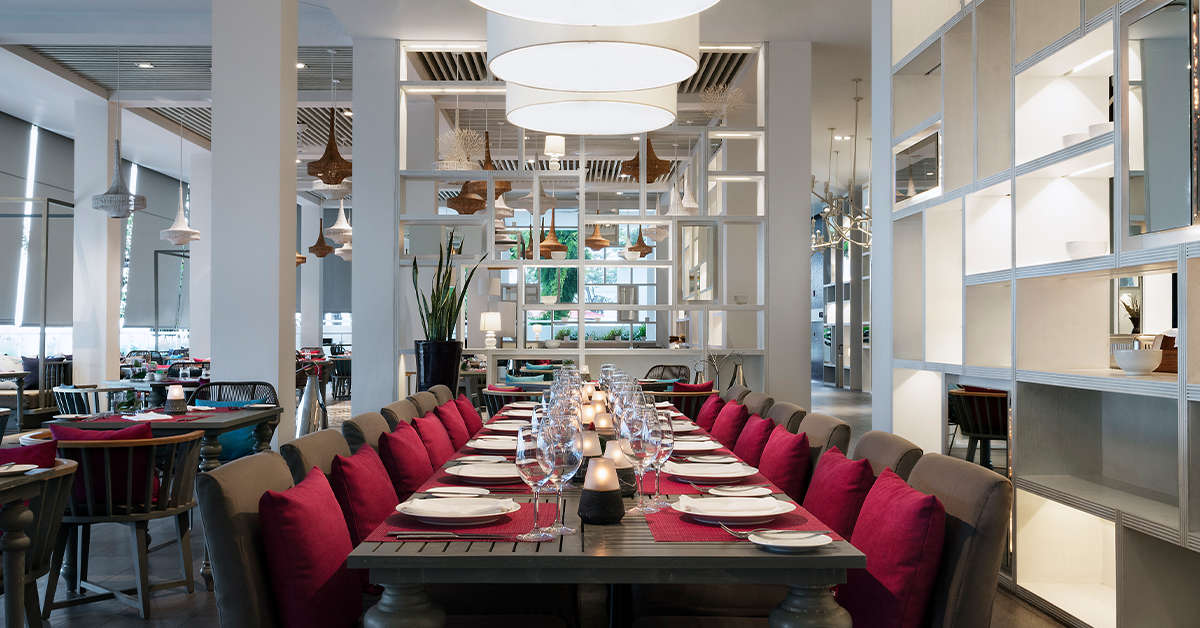 Een foto van de faciliteiten bij The Nai Harn Phuket