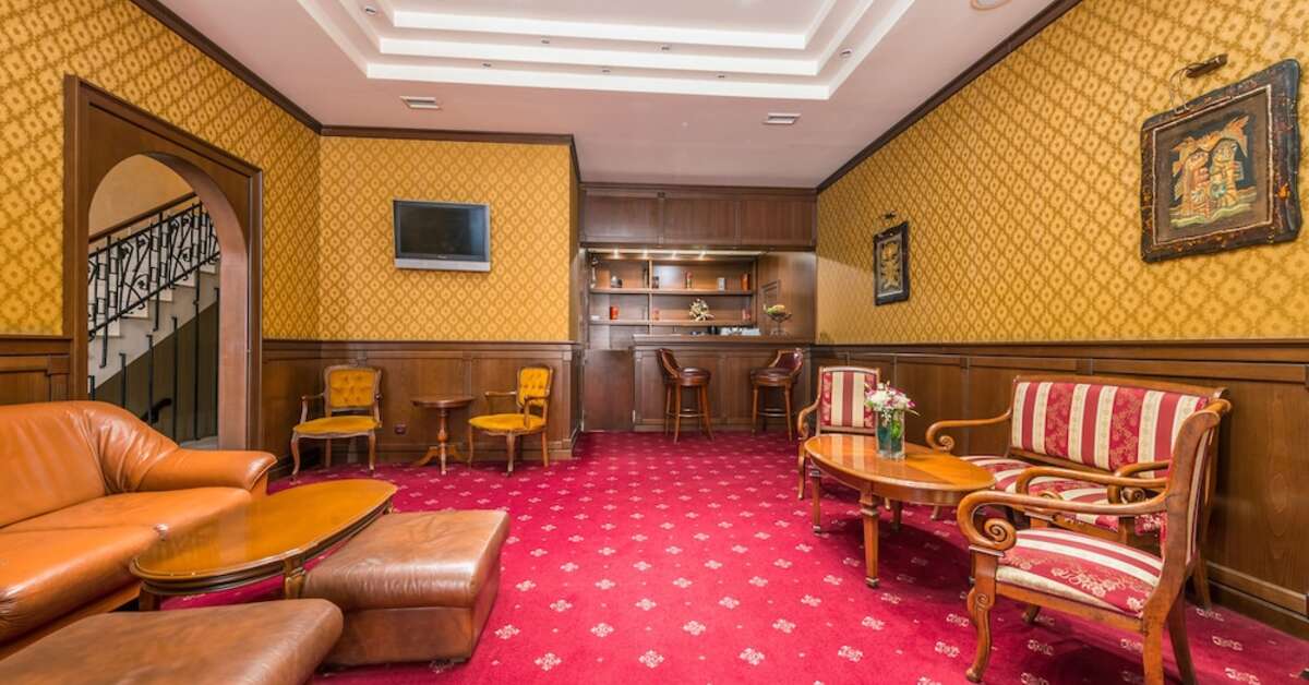 Een foto van het interieur van Sveta Sofia