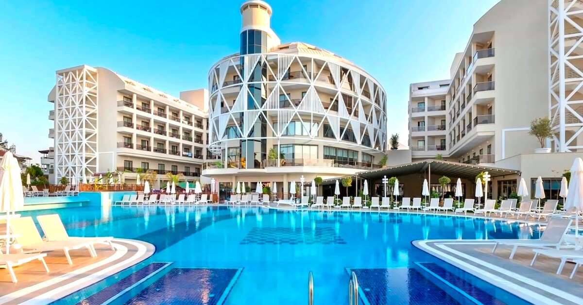 Een foto van het zwembad bij Seashell Vega