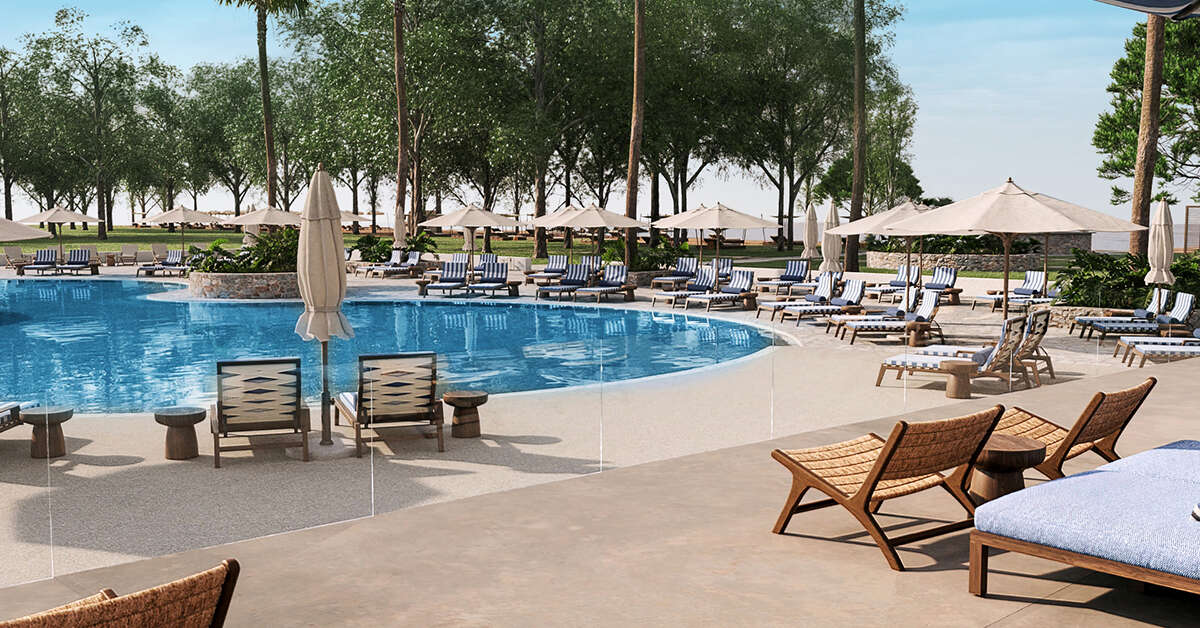 Een foto van het zwembad bij Kerkyra Blue Hotel & Spa