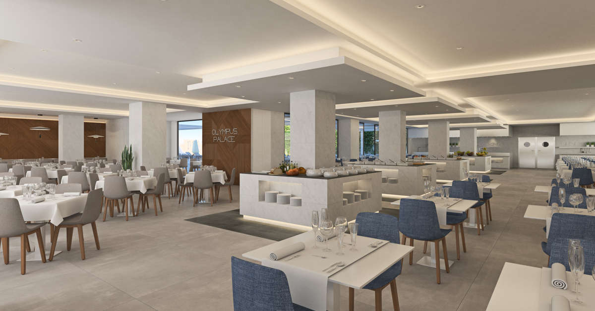 Een foto van de faciliteiten bij Hotel Olympus Palace