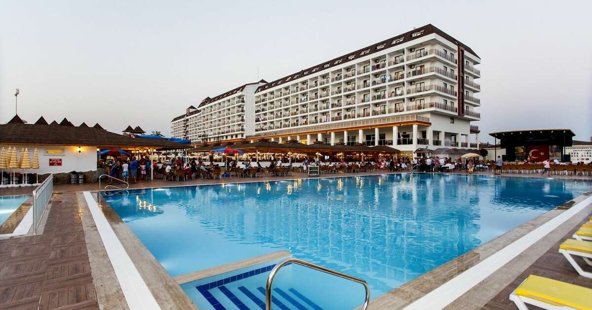 Een foto van het zwembad bij Eftalia Splash Resort