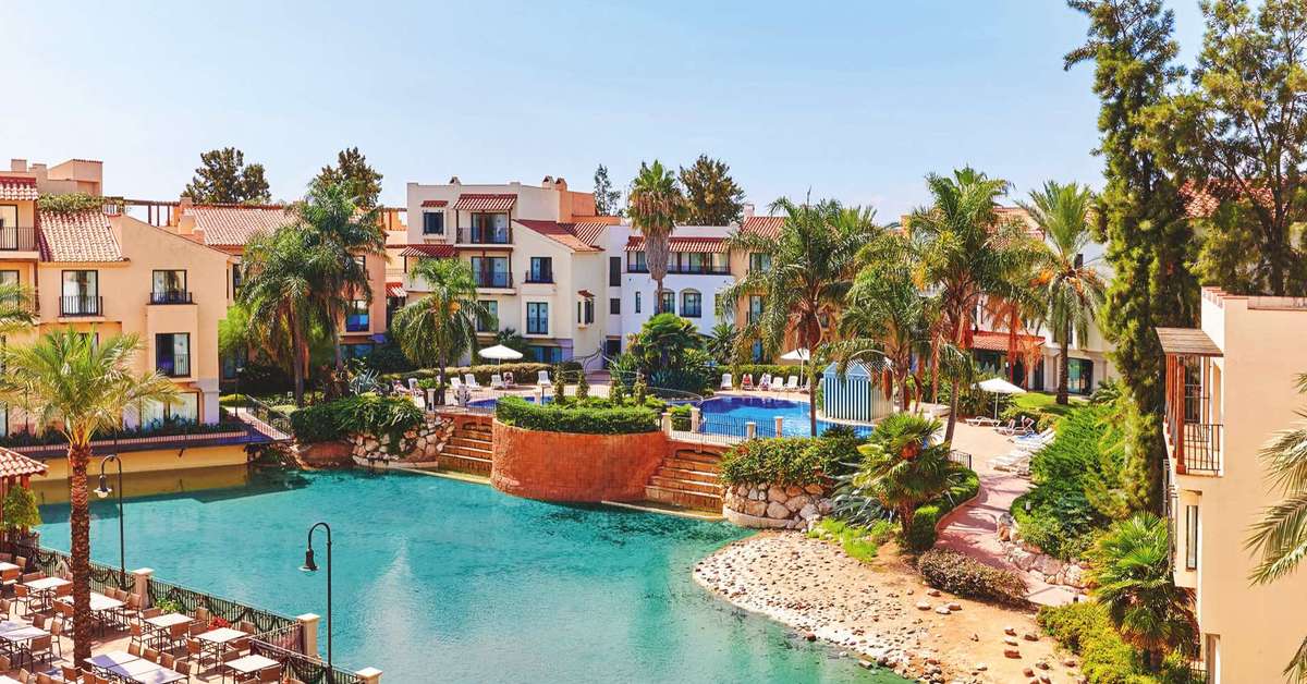 Een foto van de buitenkant van PortAventura Hotel Caribe