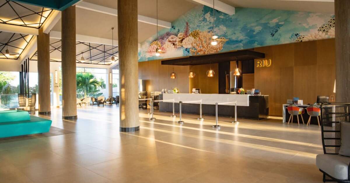 Een foto van het interieur van Riu Palace Tropical Bay